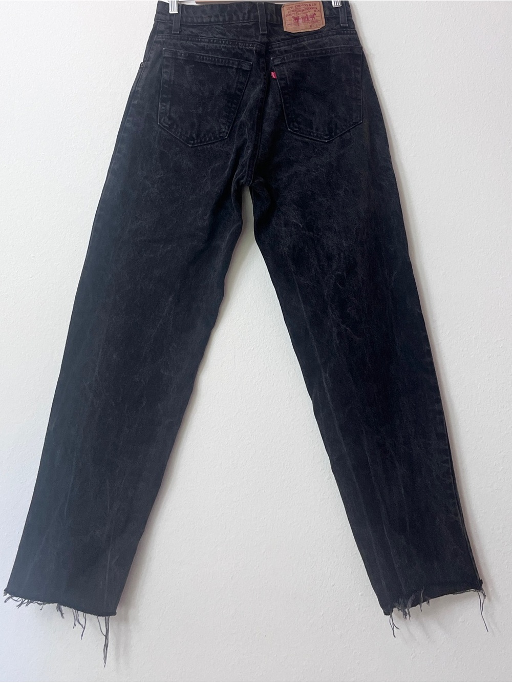 Vintage 90s / Y2K Levi's 550 Relaxed Fit Jeans Washed Black